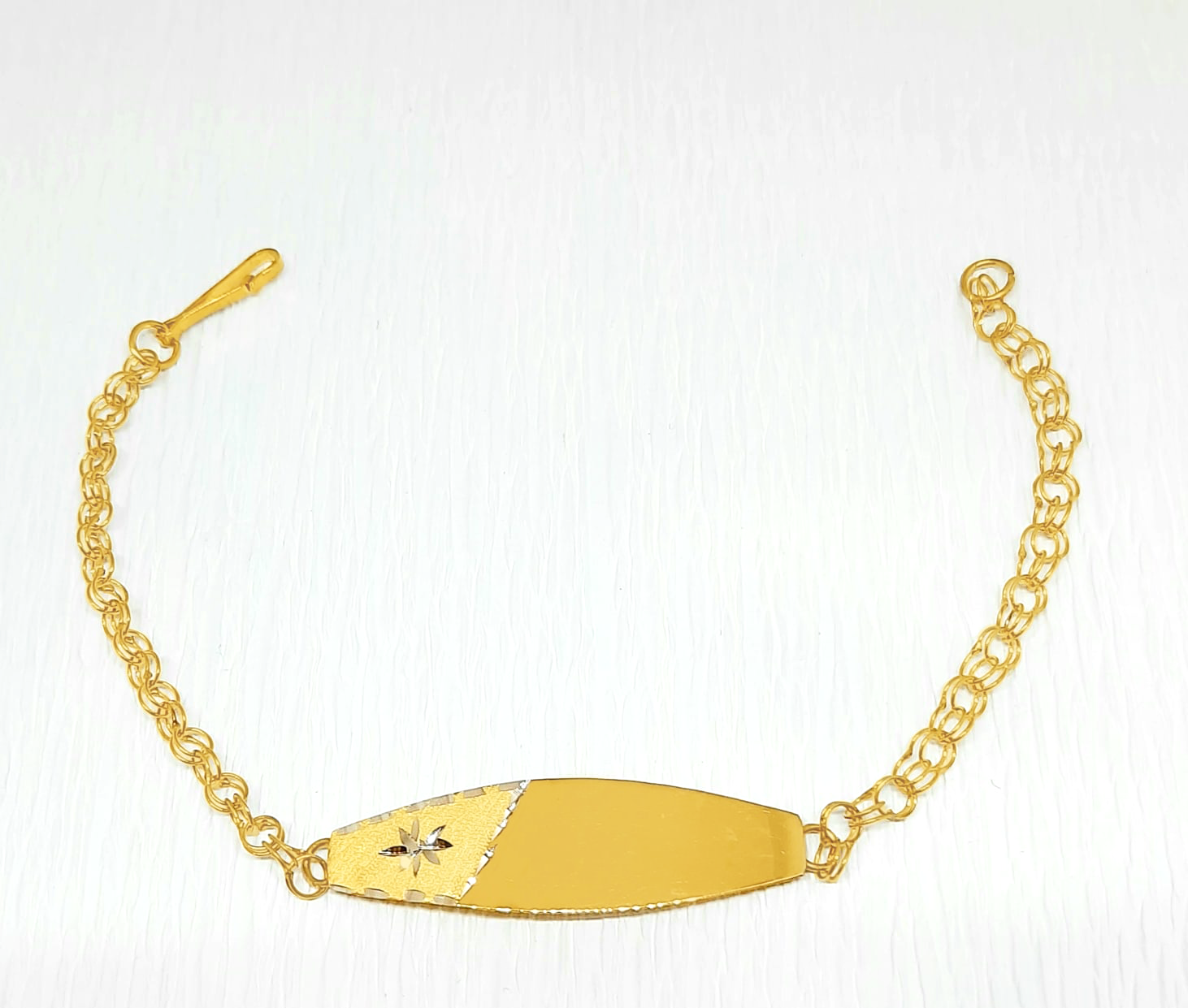 Gold Ladie ID Band